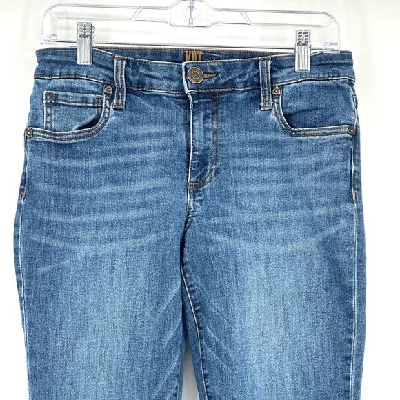 KUT From The Kloth Women's Jeans Size 4 Medium Wash Blue Low Rise Classic Fit - Picture 3 of 15